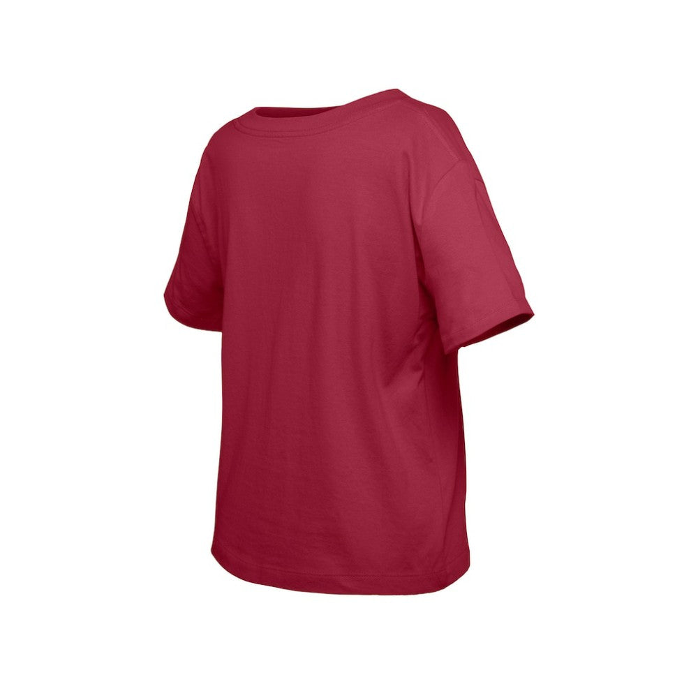 Colorado Avalanche New Era Girl's Youth Flip Sequin T-Shirt - Dark Red | US 201889077