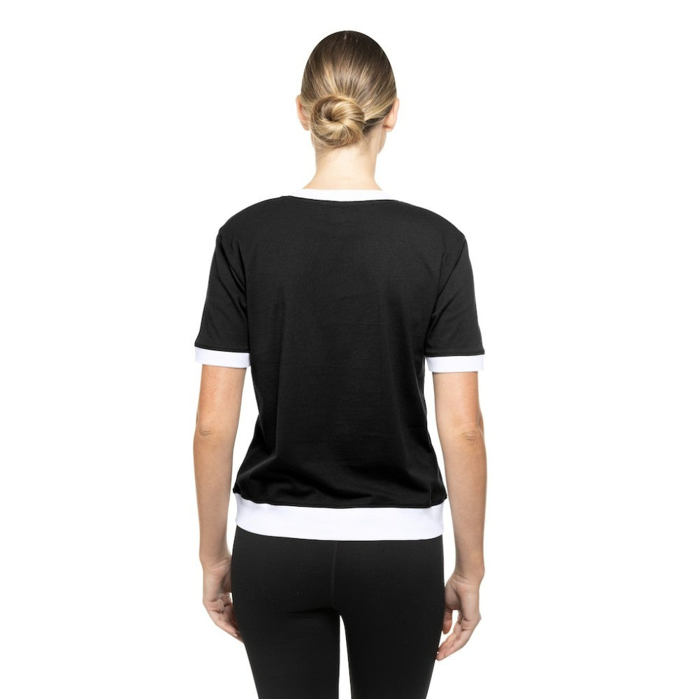 Colorado Avalanche New Era Women's Game Day Rhinestuds T-Shirt - Black | US 201889149