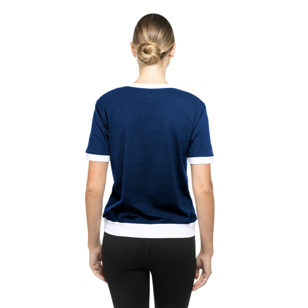 Seattle Kraken New Era Women's Game Day Rhinestuds T-Shirt - Deep Sea Blue | US 201889153