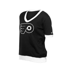 Philadelphia Flyers New Era Women's Game Day Rhinestuds T-Shirt - Black | US 201889158