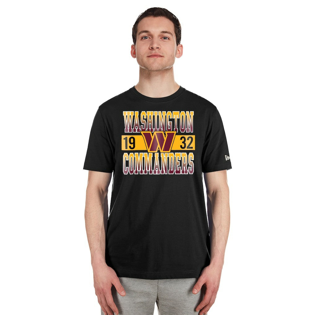 Washington Commanders New Era City Team T-Shirt - Black T-shirts