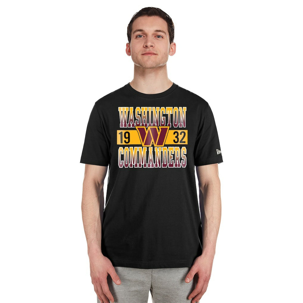Washington Commanders New Era City Team T-Shirt - Black T-shirts