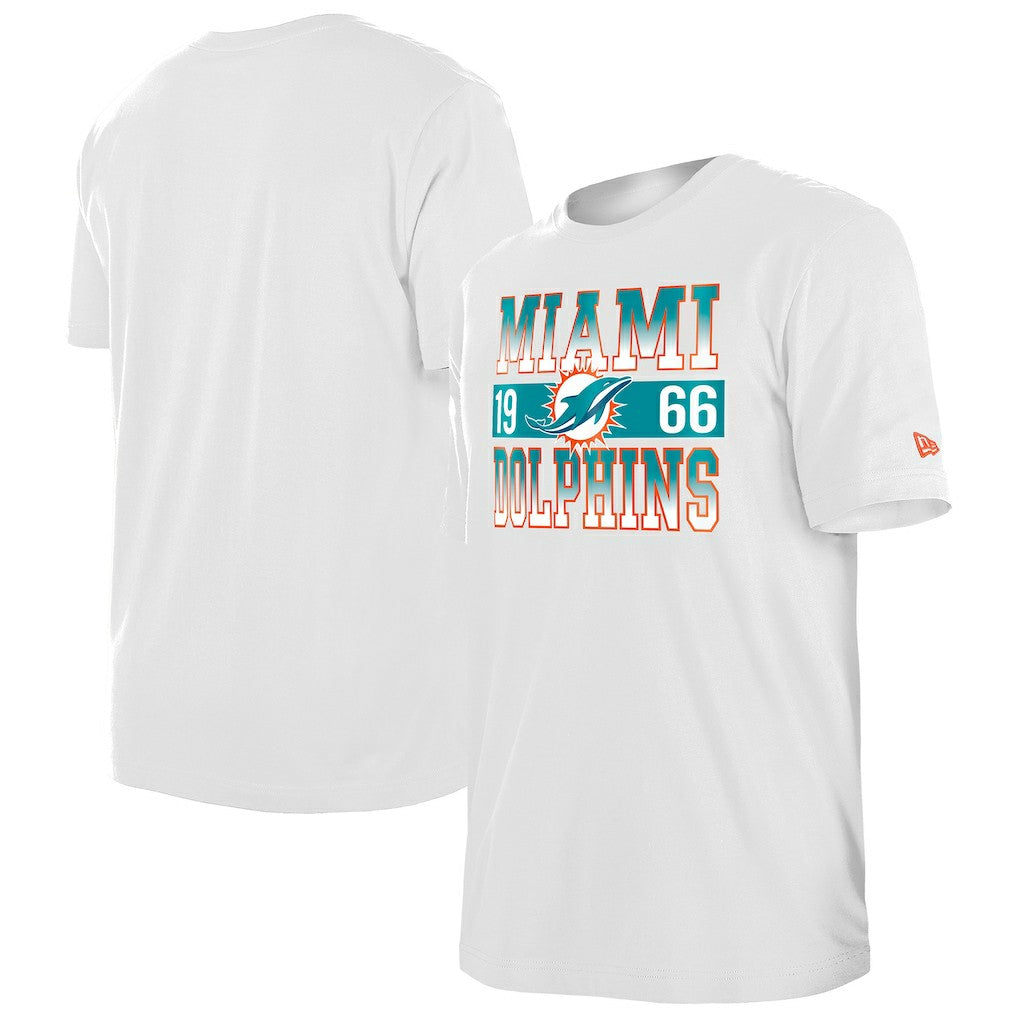 Miami Dolphins New Era City Team T-Shirt - White T-shirts