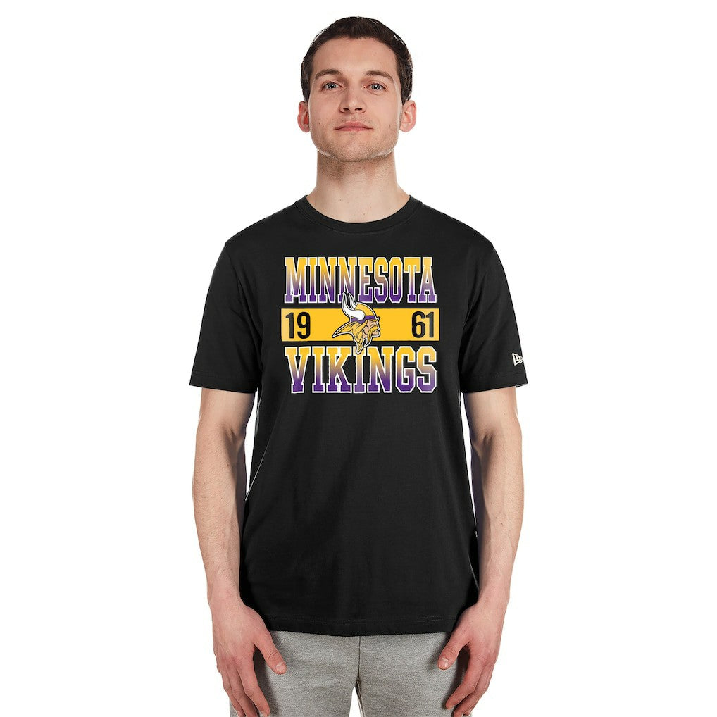 Minnesota Vikings New Era City Team T-Shirt - Black T-shirts