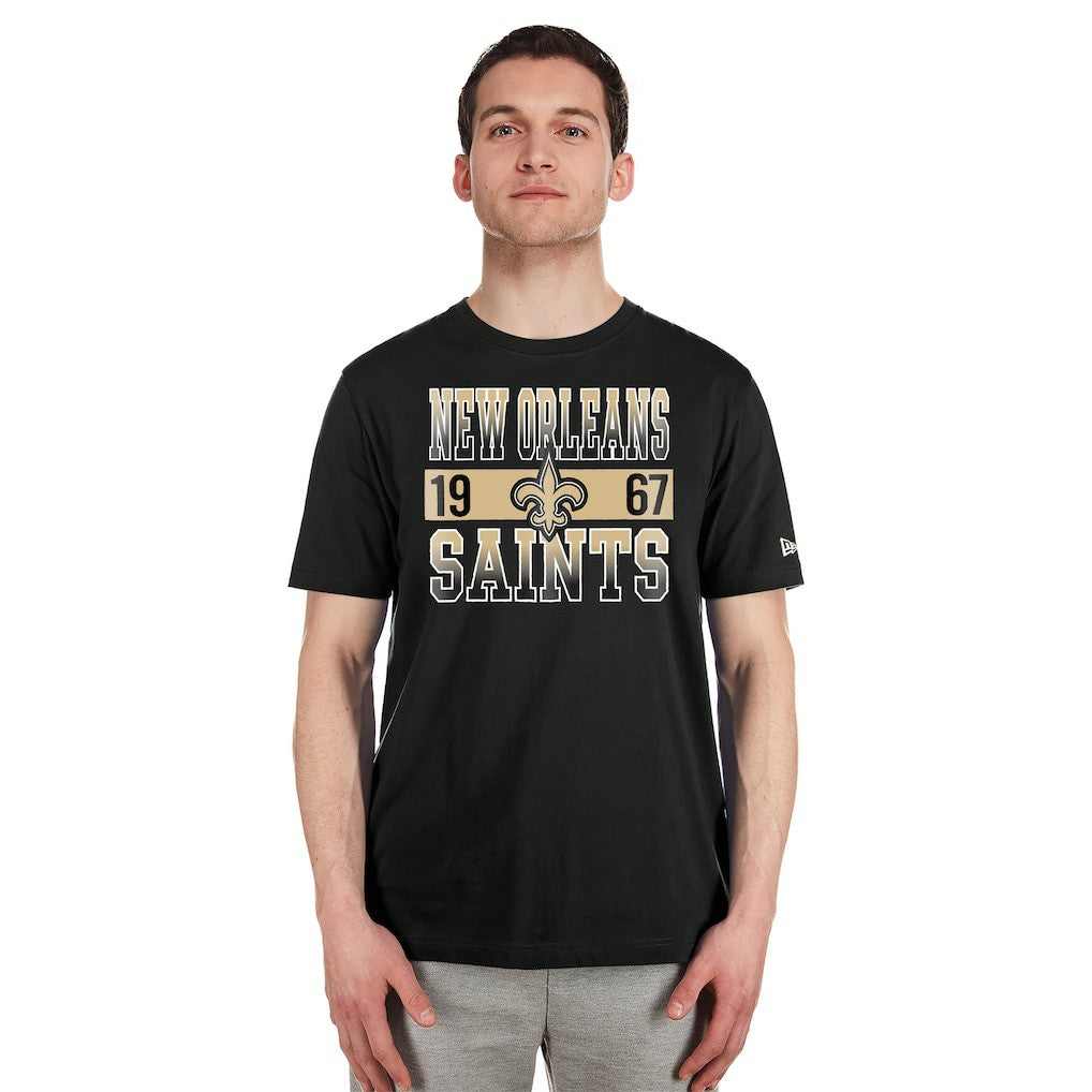 New Orleans Saints New Era City Team T-Shirt - Black T-shirts