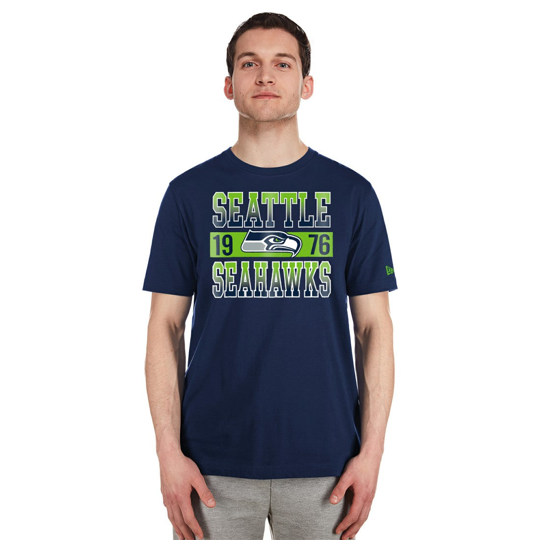 Seattle Seahawks New Era City Team T-Shirt - College Navy T-shirts