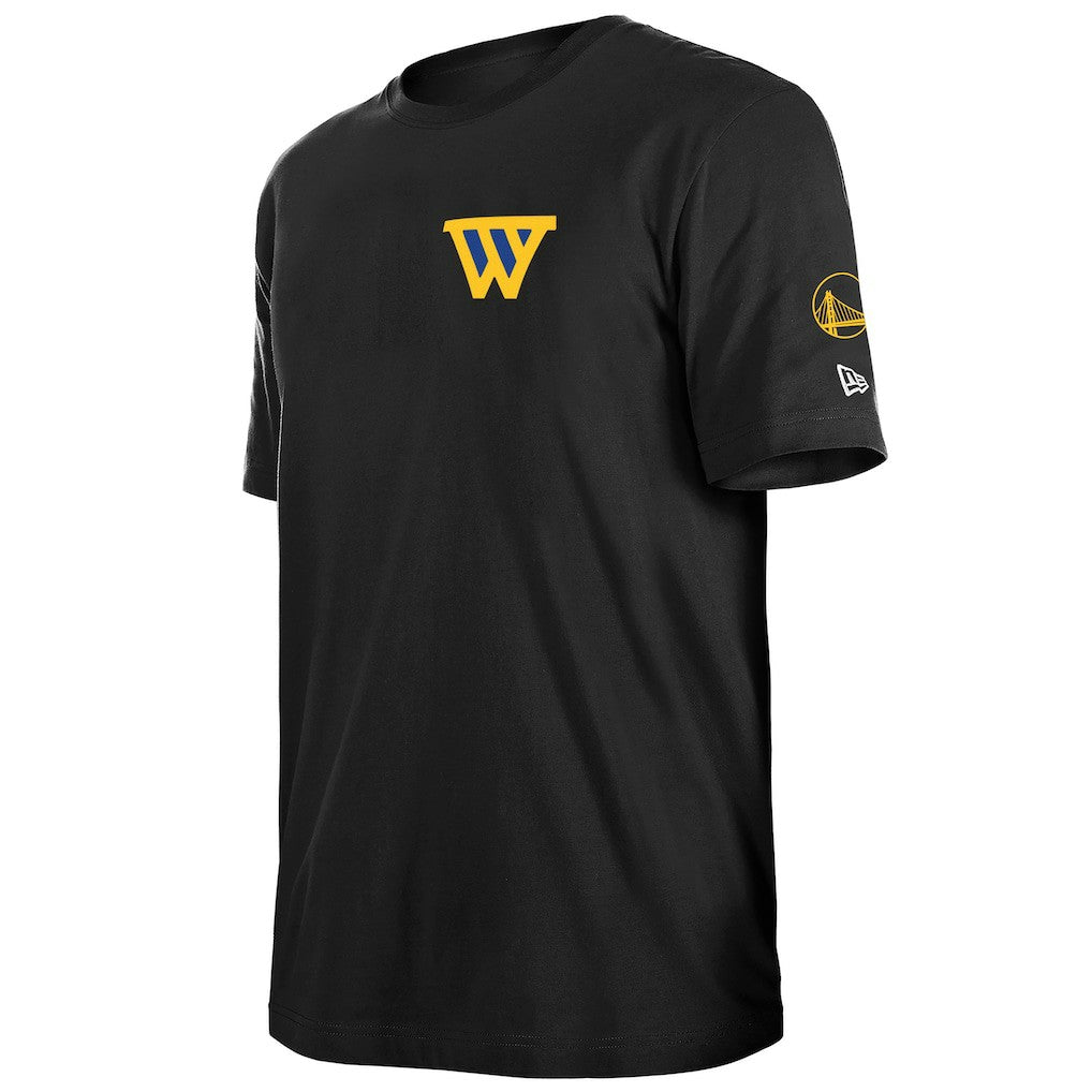 Golden State Warriors "W" Statement T-Shirt Black - New Era
