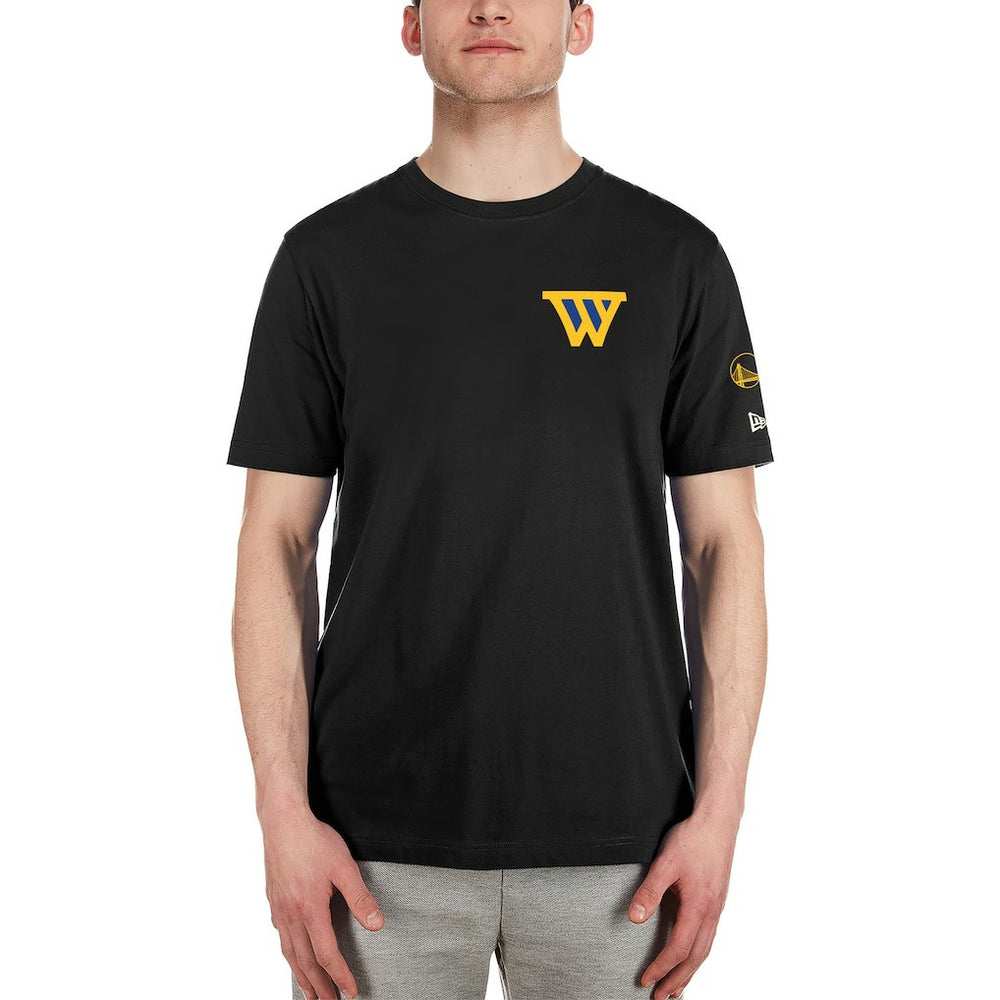 Golden State Warriors "W" Statement T-Shirt Black - New Era