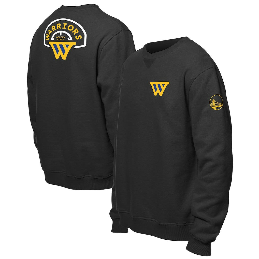 Golden State Warriors "W" Statement Pullover Sweatshirt Black - New Era outlet