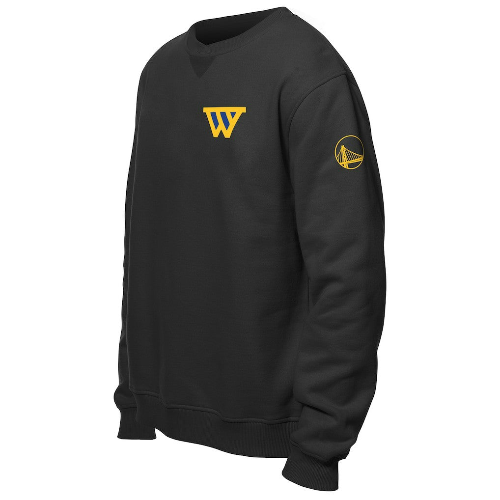 Golden State Warriors "W" Statement Pullover Sweatshirt Black - New Era outlet