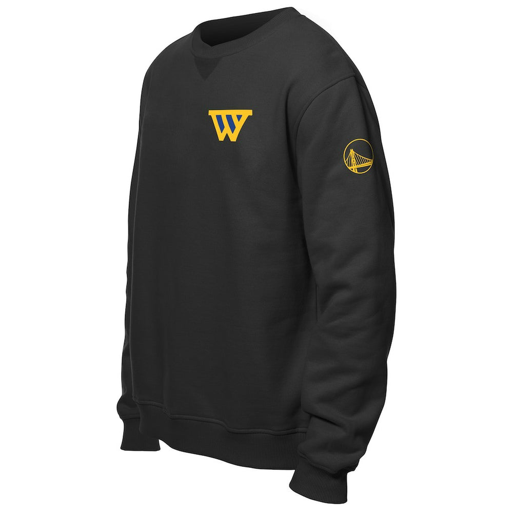 Golden State Warriors "W" Statement Pullover Sweatshirt Black - New Era outlet