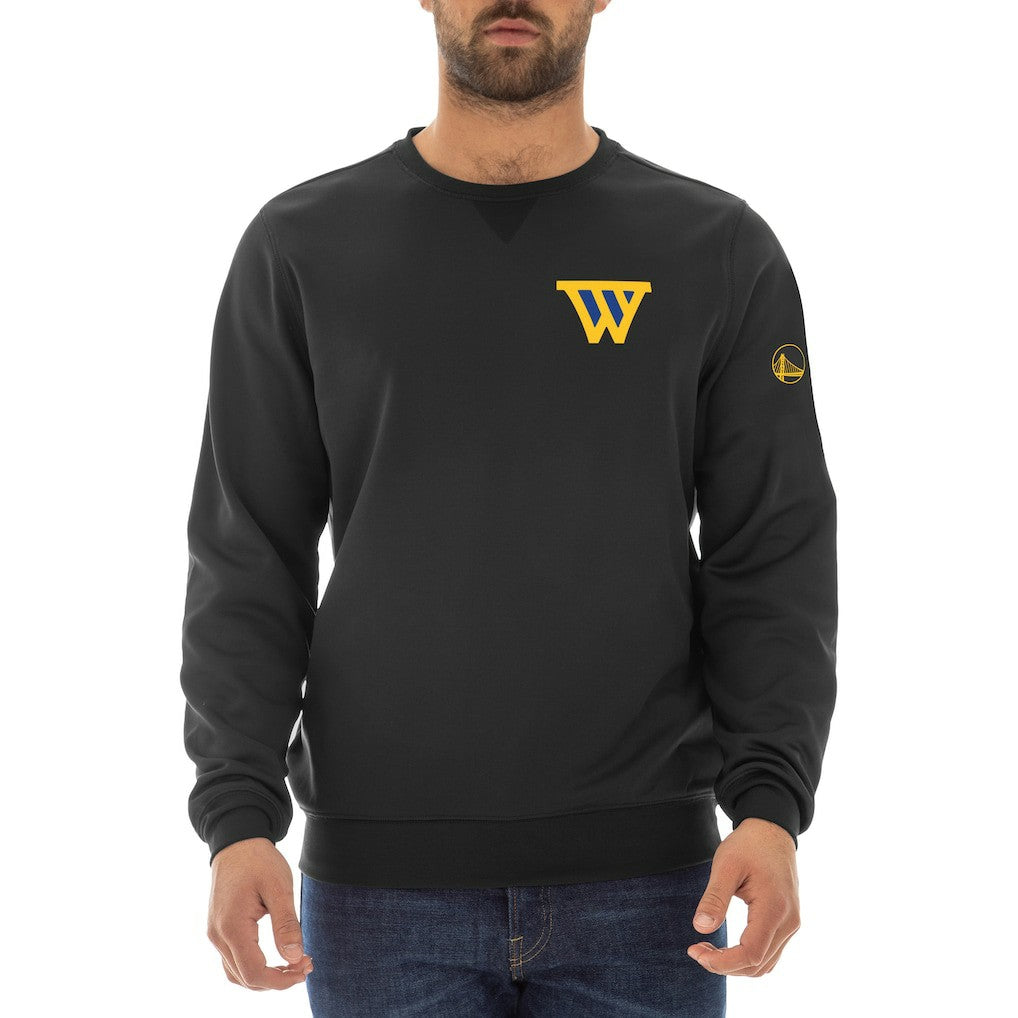 Golden State Warriors "W" Statement Pullover Sweatshirt Black - New Era outlet