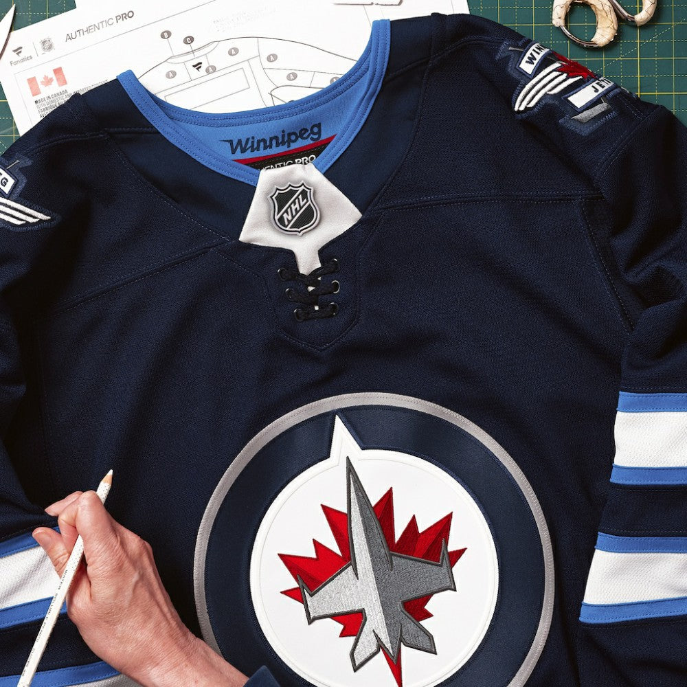 Winnipeg Jets Fanatics Home Authentic Pro Jersey - Navy | US 201897971