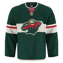 Minnesota Wild Fanatics Home Authentic Pro Jersey - Green | US 201897972