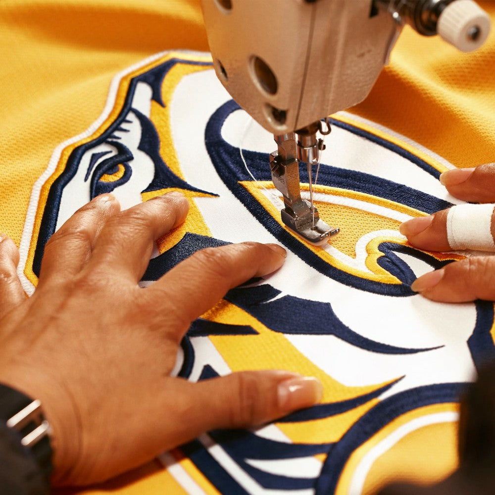 Nashville Predators Fanatics Home Authentic Pro Jersey - Yellow | US 201897975