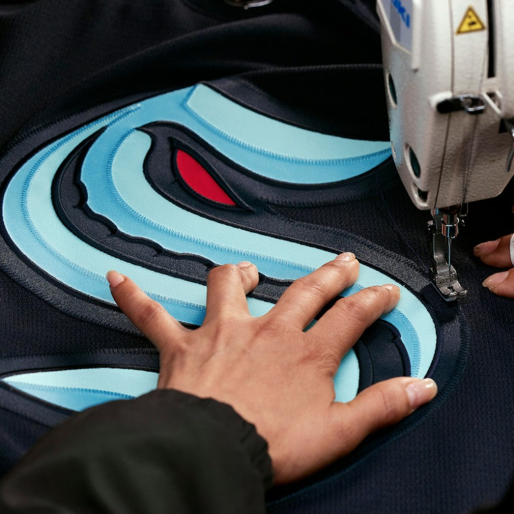 Seattle Kraken Fanatics Home Authentic Pro Jersey - Deep Sea Blue | US 201897983