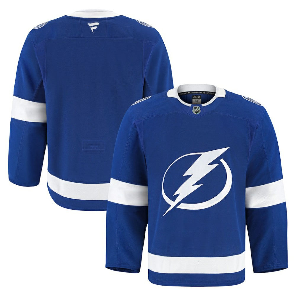 Tampa Bay Lightning Fanatics Home Authentic Pro Jersey - Blue | US 201897985