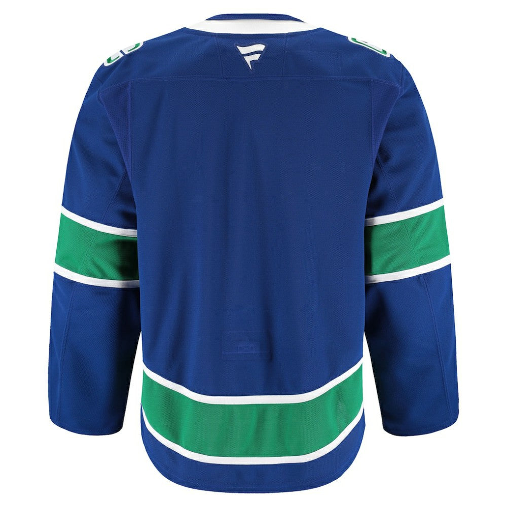 Vancouver Canucks Fanatics Home Authentic Pro Jersey - Blue | US 201897987