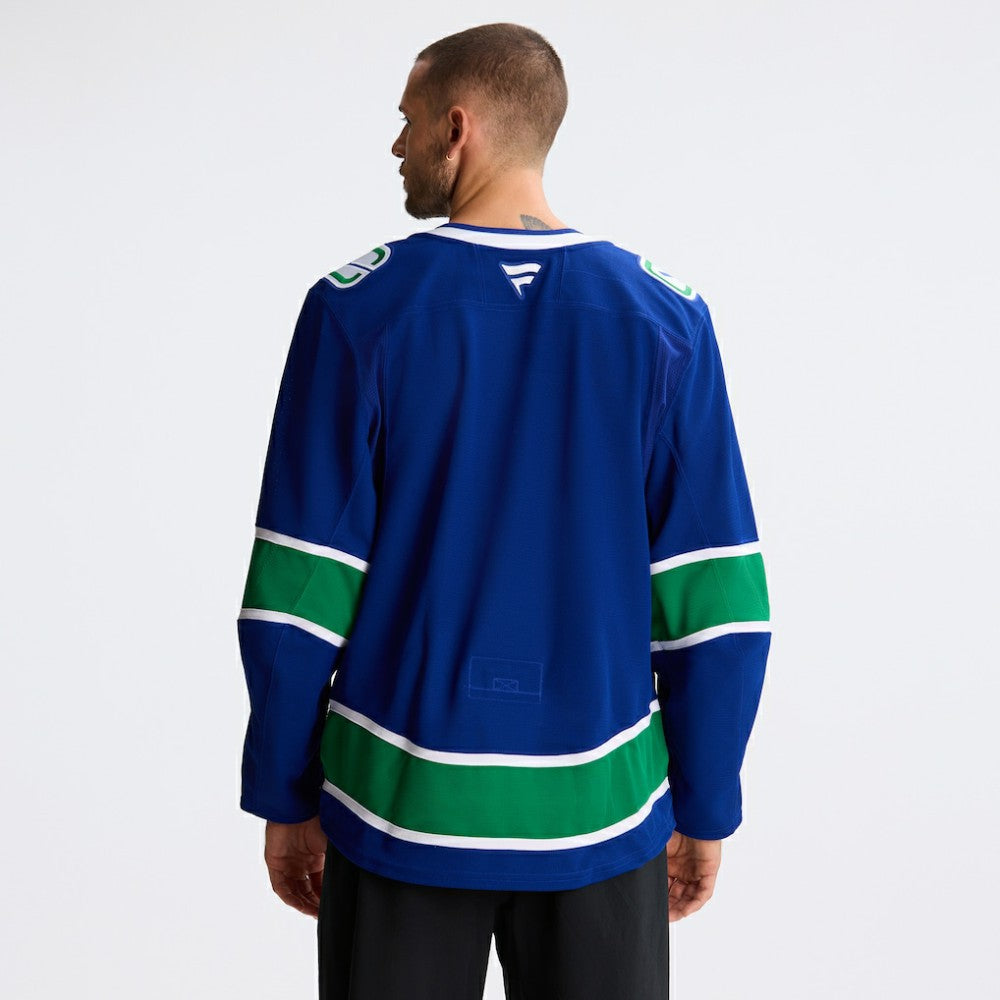 Vancouver Canucks Fanatics Home Authentic Pro Jersey - Blue | US 201897987