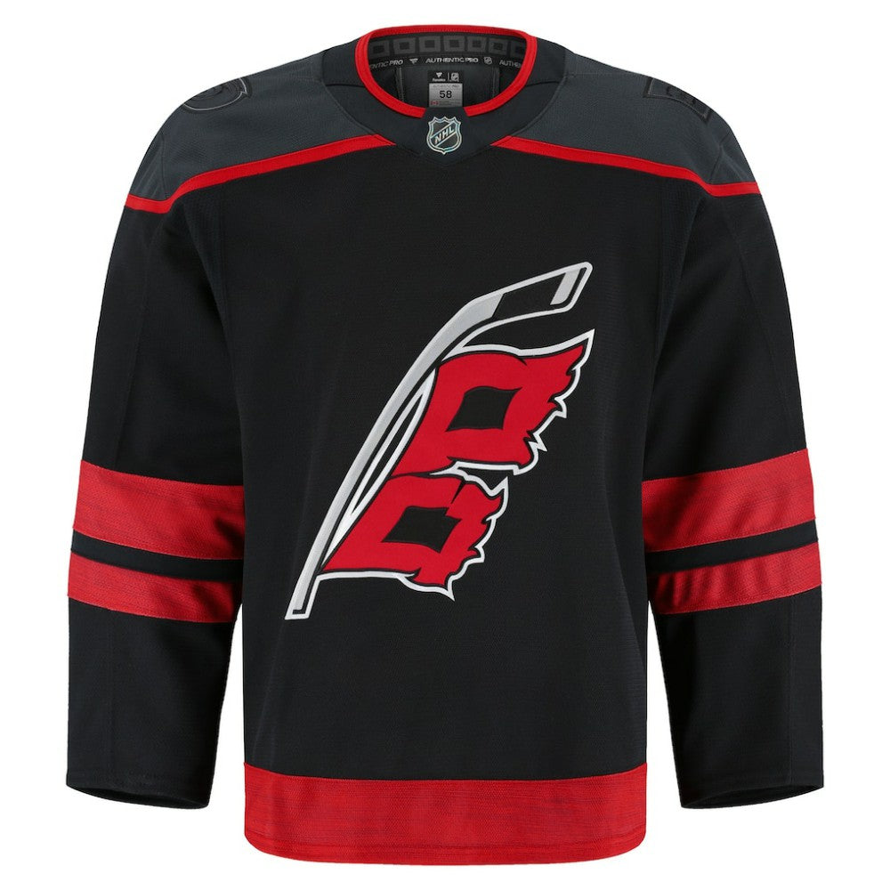 Carolina Hurricanes Fanatics Home Authentic Pro Jersey - Black | US 201897995