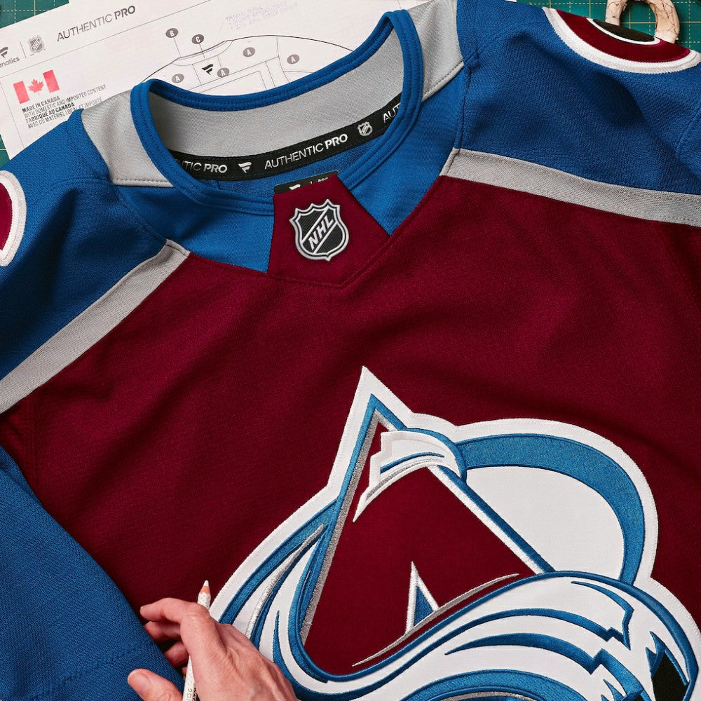 Colorado Avalanche Fanatics Home Authentic Pro Jersey - Burgundy | US 201898002