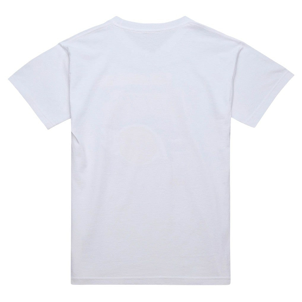 Boston Celtics Hardwood Classics Vintage Warm Up T-Shirt White - Mitchell & Ness