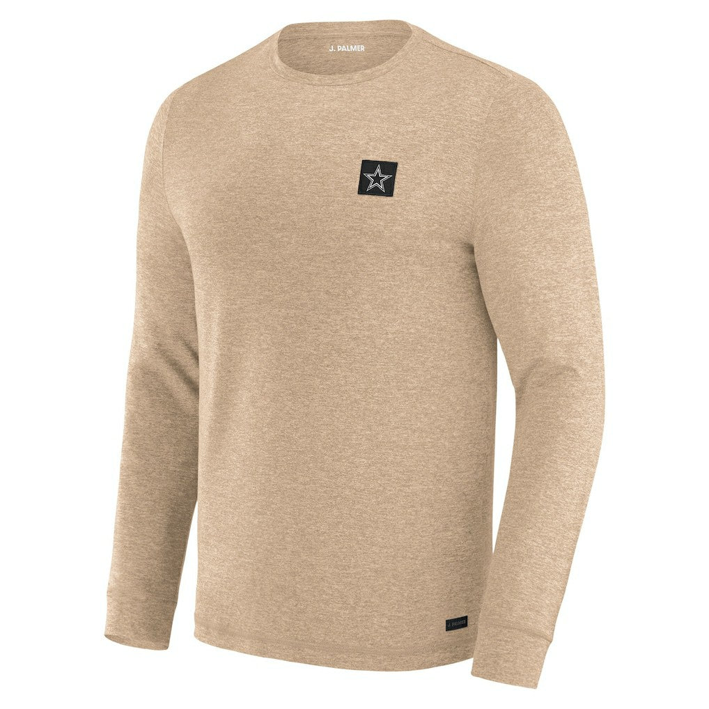 Dallas Cowboys J. Palmer Four Down Long Sleeve T-Shirt - Tan T-shirts