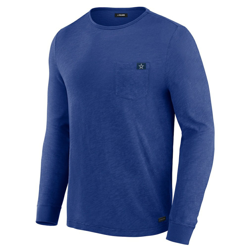Dallas Cowboys J. Palmer In-The-Pocket Long Sleeve T-Shirt - Blue T-shirts