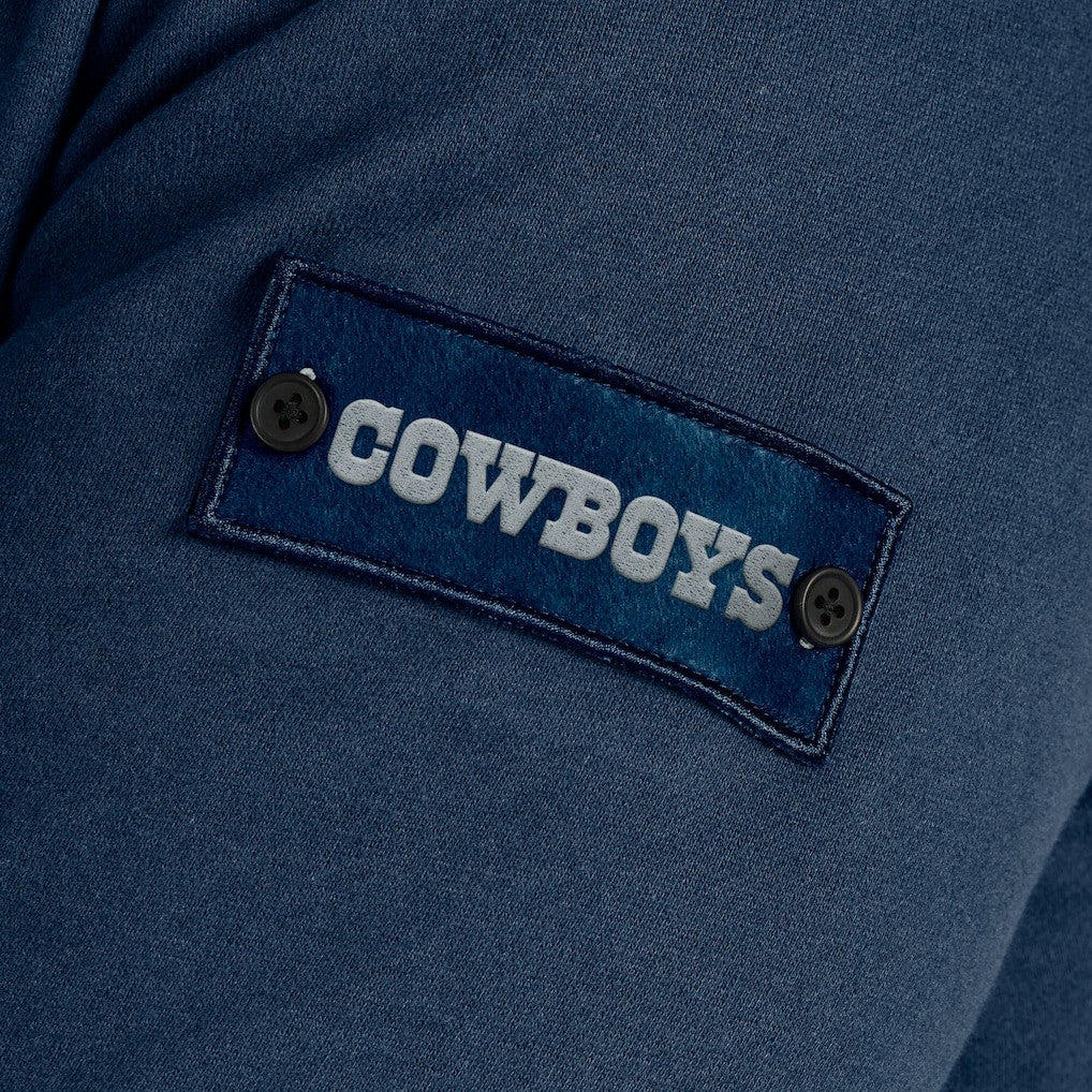 Dallas Cowboys J. Palmer QB1 Full-Zip Sweatshirt - Navy Sweatshirts