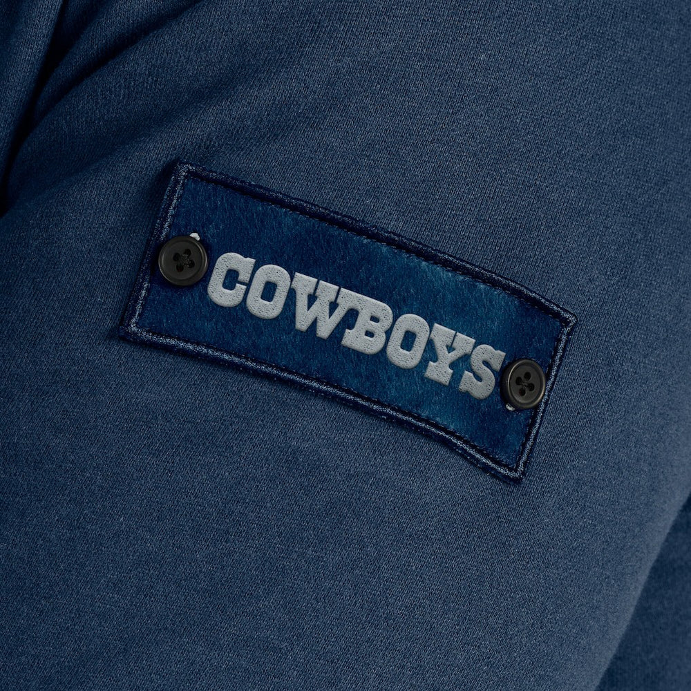 Dallas Cowboys J. Palmer QB1 Full-Zip Sweatshirt - Navy Sweatshirts