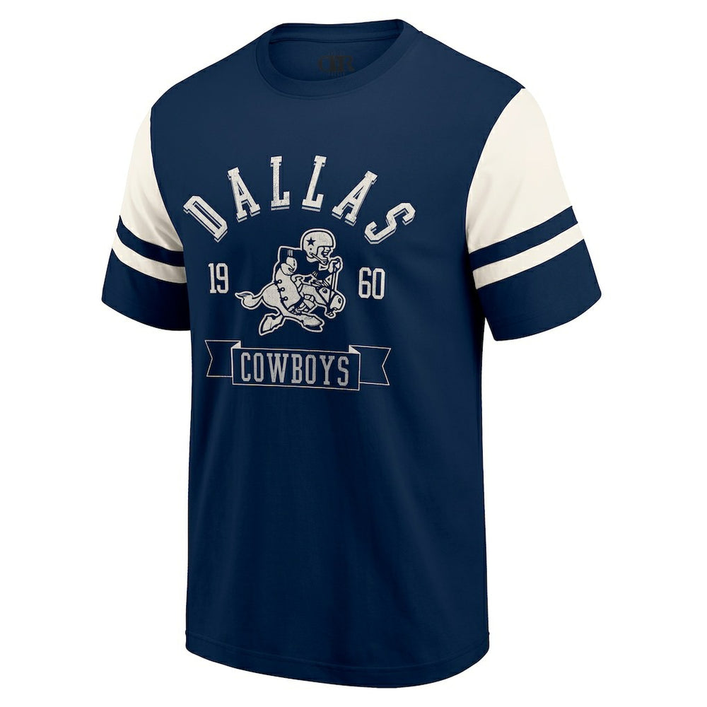 Dallas Cowboys Darius Rucker Collection Throwback T-Shirt - Navy T-shirts