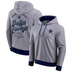 Dallas Cowboys Darius Rucker Collection Tonal Knit Pullover Hoodie - Navy Hoodies