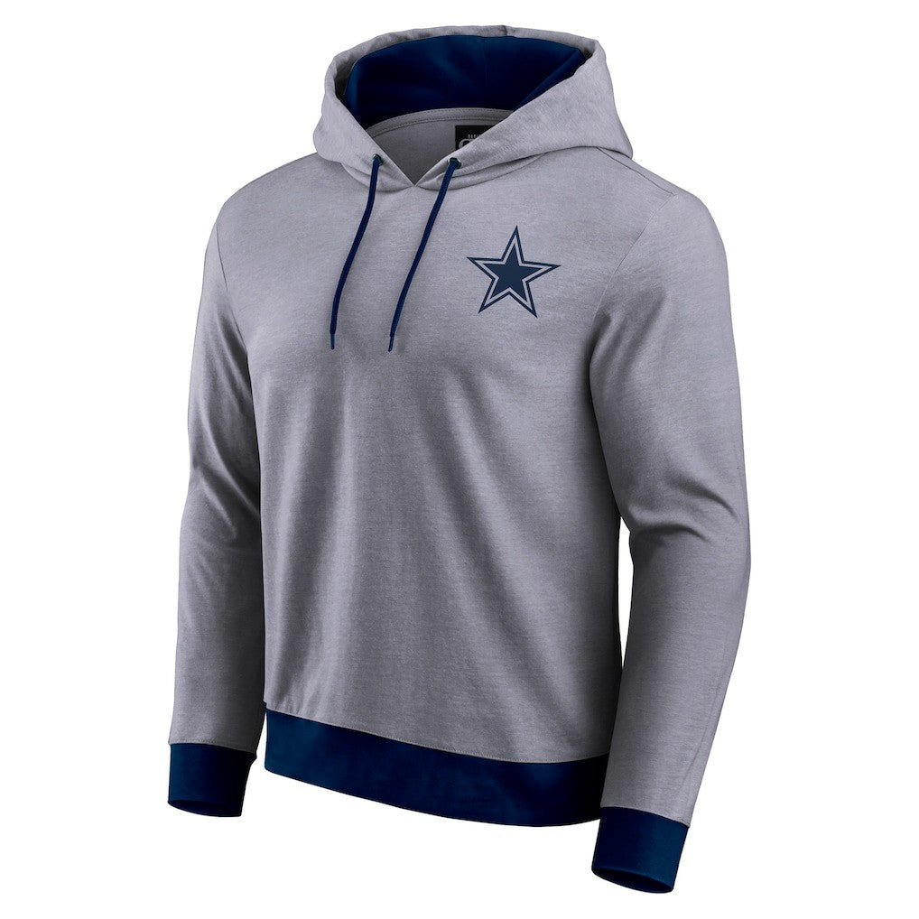 Dallas Cowboys Darius Rucker Collection Tonal Knit Pullover Hoodie - Navy Hoodies