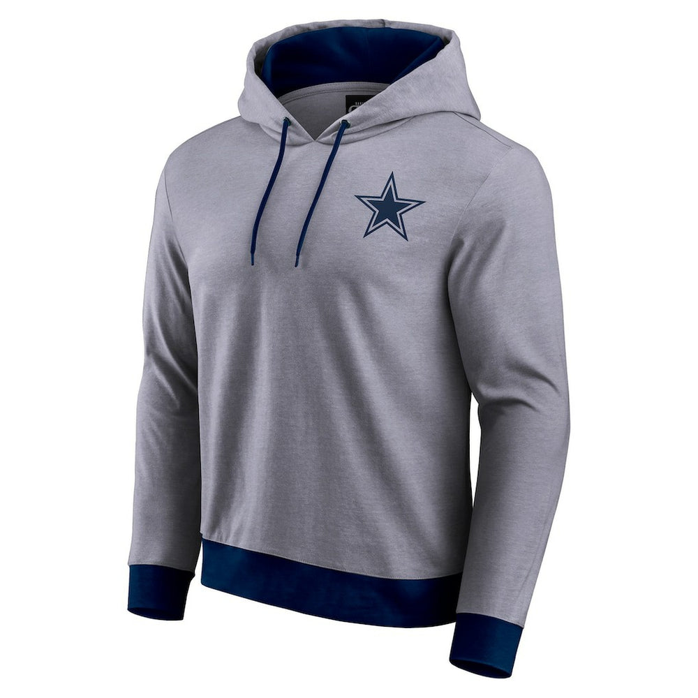 Dallas Cowboys Darius Rucker Collection Tonal Knit Pullover Hoodie - Navy Hoodies
