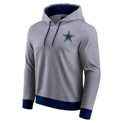 Dallas Cowboys Darius Rucker Collection Tonal Knit Pullover Hoodie - Navy Hoodies