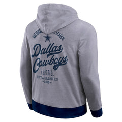 Dallas Cowboys Darius Rucker Collection Tonal Knit Pullover Hoodie - Navy Hoodies