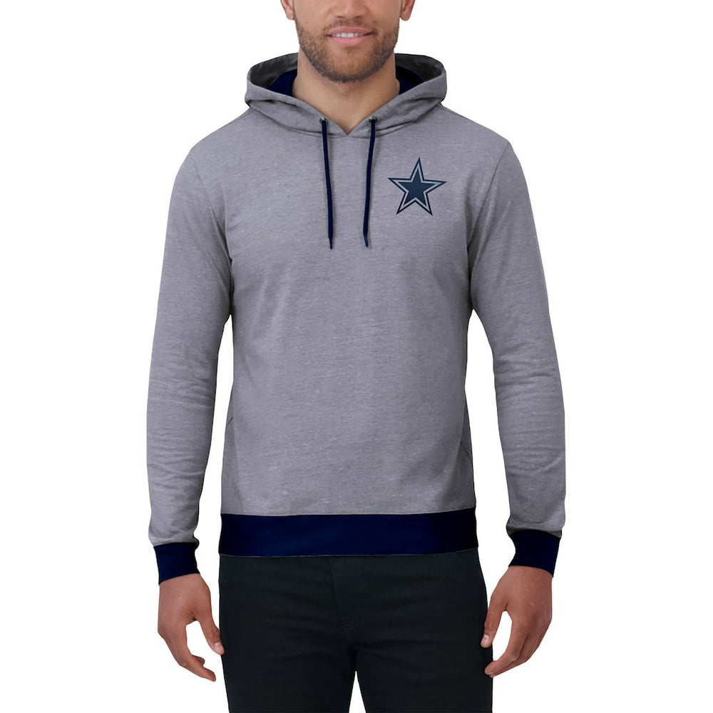 Dallas Cowboys Darius Rucker Collection Tonal Knit Pullover Hoodie - Navy Hoodies