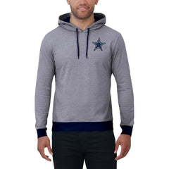 Dallas Cowboys Darius Rucker Collection Tonal Knit Pullover Hoodie - Navy Hoodies