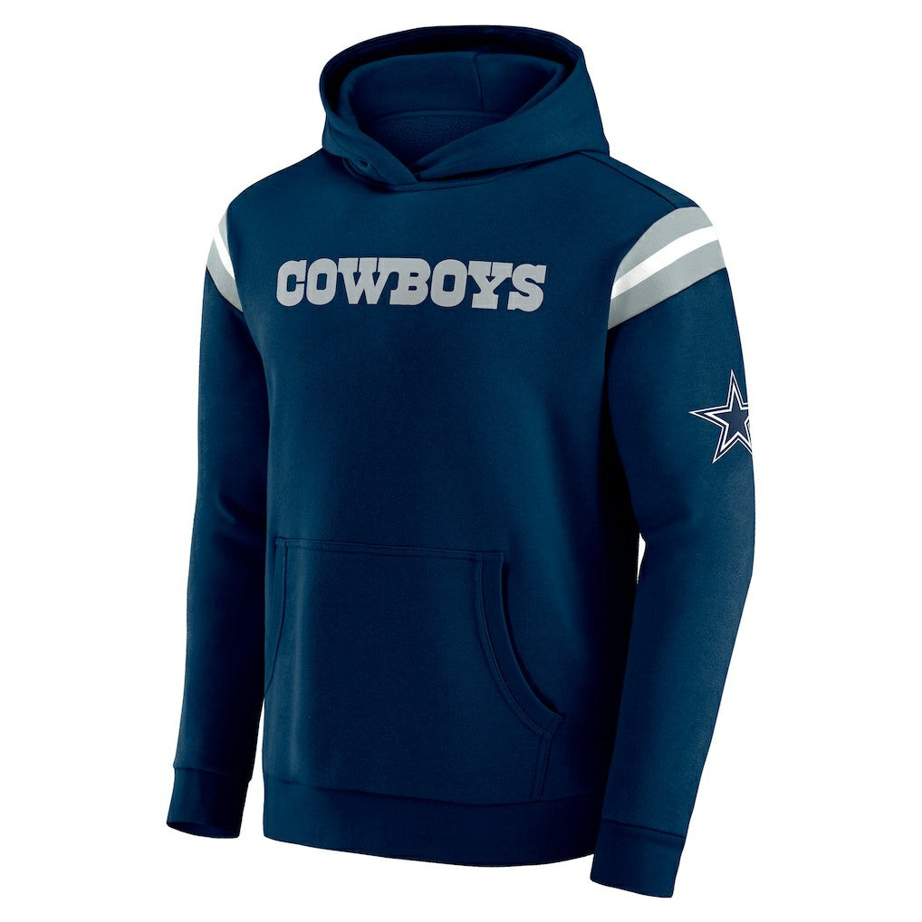 Dallas Cowboys Darius Rucker Collection Football Washed Pullover Hoodie - Navy Hoodies