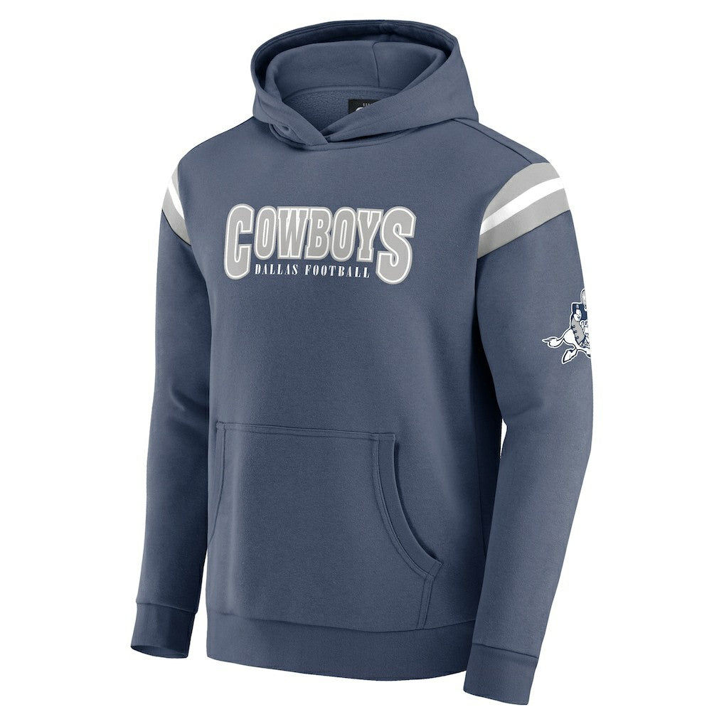 Dallas Cowboys Darius Rucker Collection Throwback Pullover Hoodie - Navy Hoodies