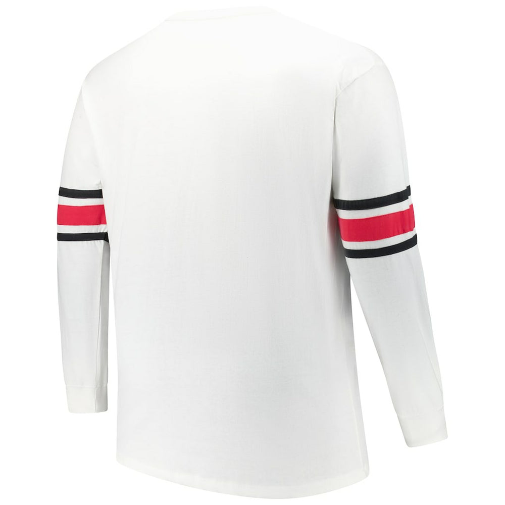 San Francisco 49ers '47 Big & Tall Premier Brex Long Sleeve T-Shirt - White T-shirts
