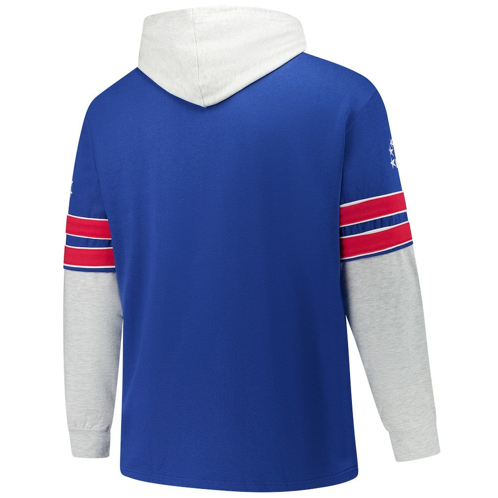 Buffalo Bills '47 Big & Tall Lacer Pullover Hoodie - Royal Hoodies
