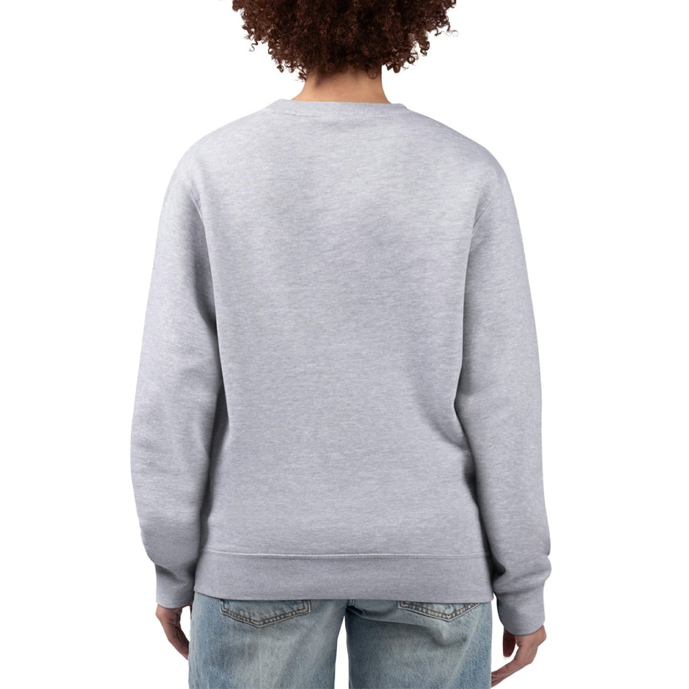 Detroit Lions G-III 4Her by Carl Banks Women's Flower Logo Graphic Fleece Pullover Sweatshirt - Heather Gray Pullover