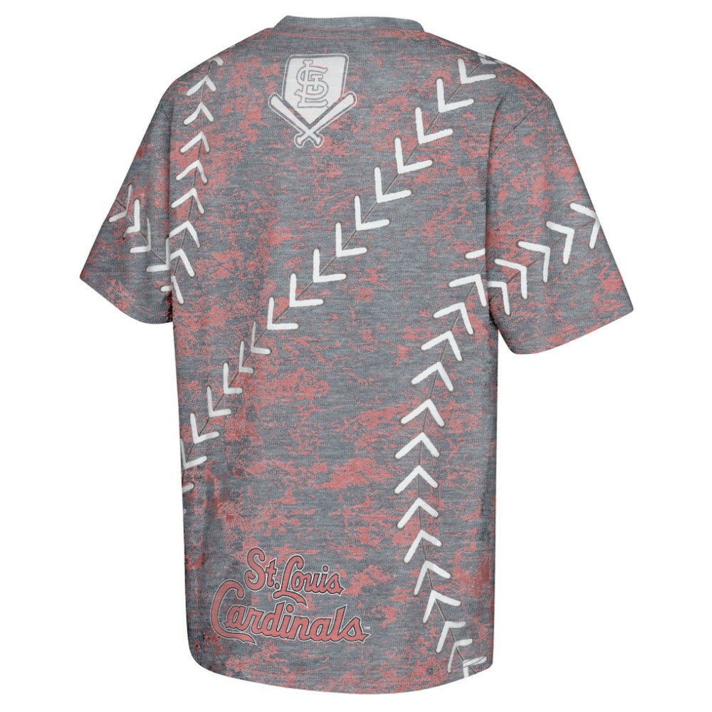 St. Louis Cardinals Youth Slide Score Bold T-Shirt - Navy T-shirts