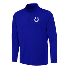 Indianapolis Colts Antigua Reprocess Quarter-Zip Top - Royal Tops