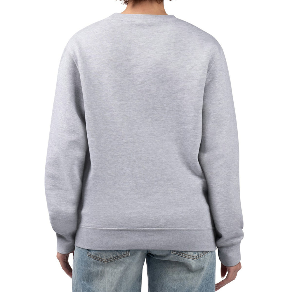 Oklahoma City Thunder G-III 4Her by Carl Banks Women's Flowers Team Logo Graphic Fleece Crewneck Pullover Sweatshirt Heather Gray