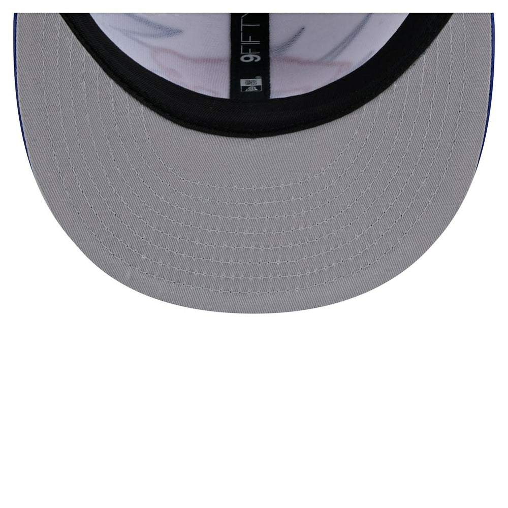 Buffalo Bills New Era Throwback Jagged 9FiFTY Snapback Hat - Royal Hats