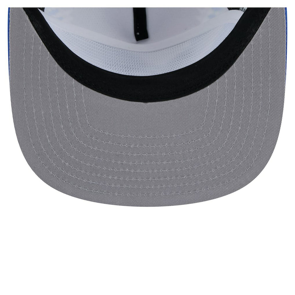 Detroit Lions New Era Throwback Dye Golfer Snapback Hat - Gray/Blue Hats