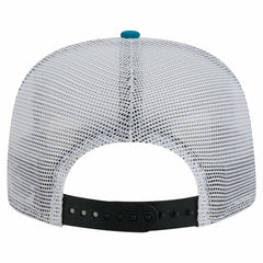 Jacksonville Jaguars New Era Throwback Dye Golfer Snapback Hat - Teal/Black Hats