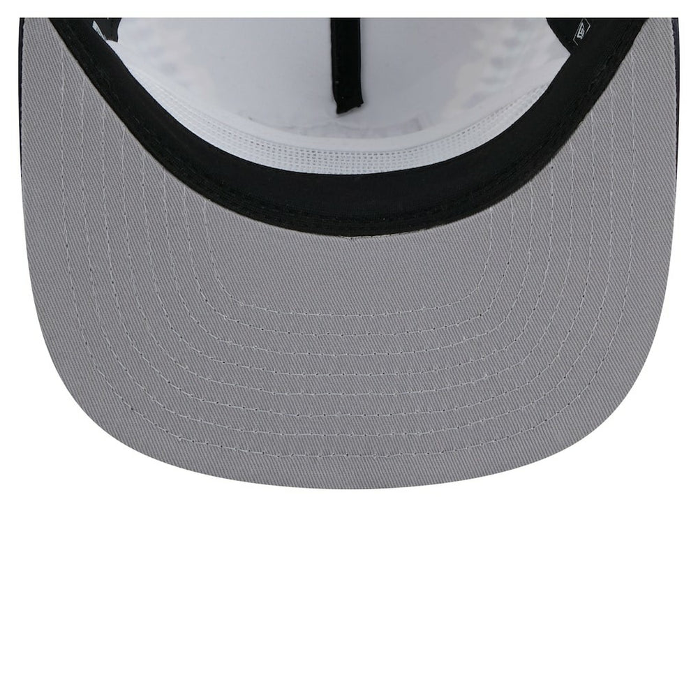 Las Vegas Raiders New Era Throwback Dye Golfer Snapback Hat - Gray/Black Hats